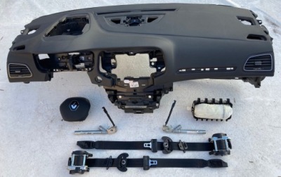 Renault megane 4 hud панель приладів панель приладів консоль подушки безпеки фото №1