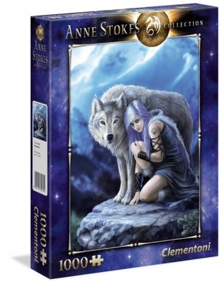 Puzzle 1000 Anne Stokes- Opiekun