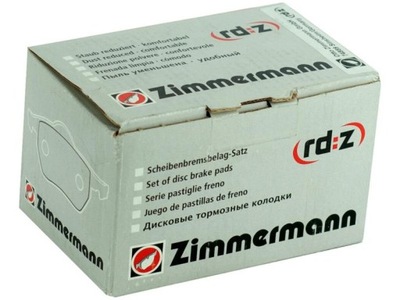 ZAPATAS PARTE DELANTERA ZIMMERMANN 24681.966.1  