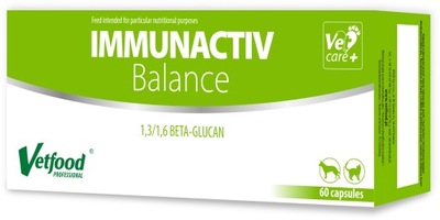 Vetfood Immunactiv Balance blister 60 kapsułek odporność