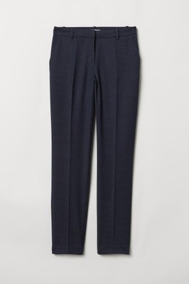 H&M wizytowe spodnie cygaretki garniturowe 34 L13