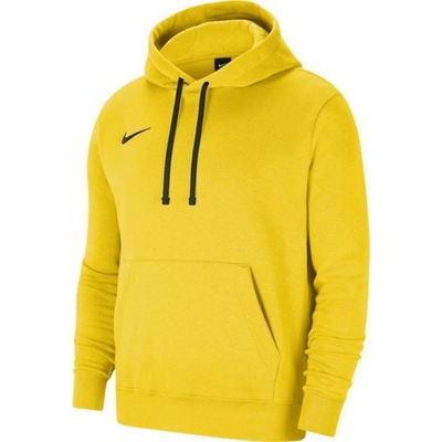 Nike bluza męska z kapturem żółta bawełniana M