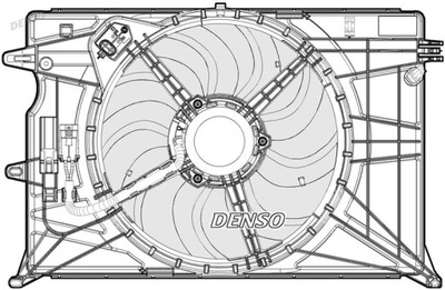 DENSO DER09073 WENTYLATOR, CHLODZENIE VARIKLIO DER09073 DER09073 