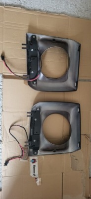 Решётка рамка противотуманной фары led mercedes w463 g-klasa фото №1