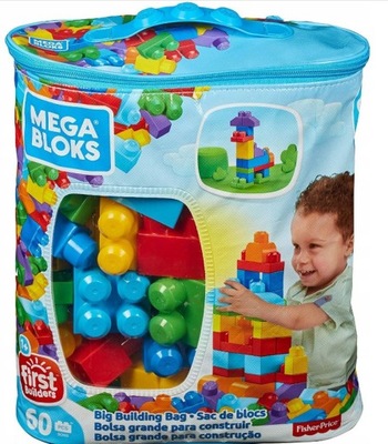 MEGA BLOKS BUDOWANIE KLOCKI W TORBIE DCH55