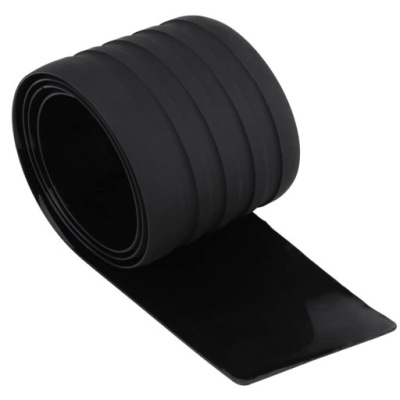 Молдинг защитная накладка na задний бампер защита резиновый фото №1