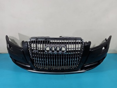 Бампер перед audi a6 c6 lift allroad ксенон lz9y фото №1