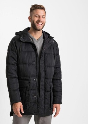 K02746 A15 KURTKA PARKA CZARNA 52