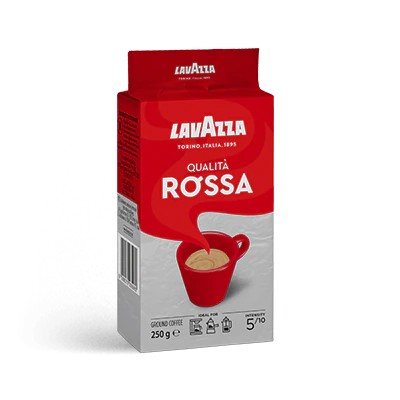 LAVAZZA Qualita Rossa kawa mielona 250g