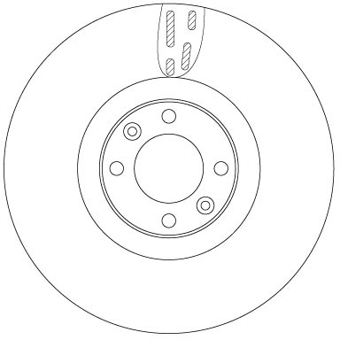 2X DISCO DE FRENADO CITROEN PARTE DELANTERA DS4/DS5 1,6-2,0 HDI 11-15 DF6140  