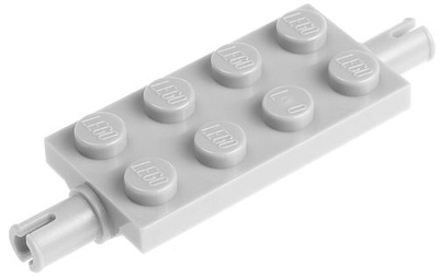 LEGO PŁYTKA JASNOSZARA 2X4 PODWOZIE NR 30157
