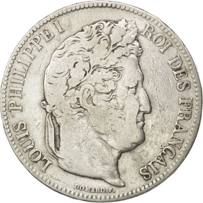 Moneta, Francja, Louis-Philippe, 5 Francs, 1832, P