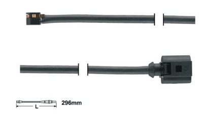 SENSOR KLOCK HAMULC PORSCHE CAYENNE 10- PARTE DELANTERA  