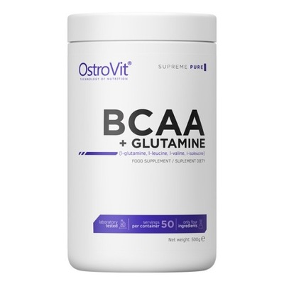 OSTROVIT BCAA + Glutamine 500g Natural