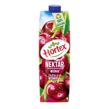 Nektar wiśnia Hortex 1l