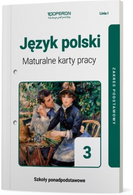 Język polski 3 Maturalne Karty pracy ZR Operon