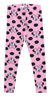 LEGGINSY GETRY BAWEŁNIANE 6 LAT MYSZKA MINNIE DISNEY 116 cm