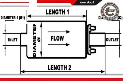 ESEN SKV BOMBA COMBUSTIBLES 02SKV285 FORD 50MM  