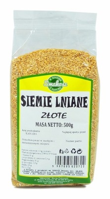 SMAKOSZ Siemię lniane złote 500g (SMAKOSZ)