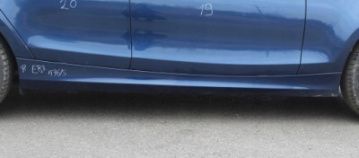 Молдинг накладка порог левая bmw e87 a76 lift фото №1