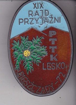 XIX RAJD PRZYJAŹNI - BIESZCZADY 1972