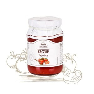 KETCHUP DLA DZIECI BACÓWKA 200G