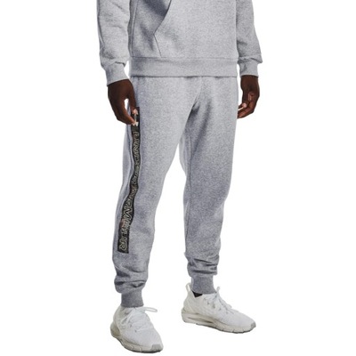 UNDER ARMOUR RIVAL FLEECE GRAPHIC JOGGERS (L) Męskie Spodnie