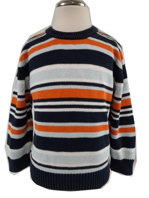 Sweter w pasy REVIEW r 116/122