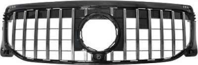 Решётка радиатора mercedes glc x247 19- чёрный/хром фото №1