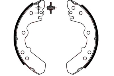 Тормозные колодки тормозные isuzu campo trooper i opel передняя часть фото №1