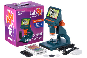 Mikroskop cyfrowy Levenhuk LabZZ DM200 LCD