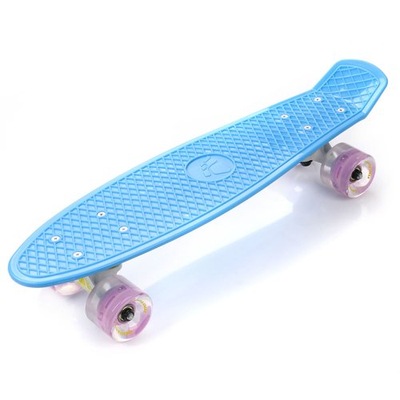 Deskorolka LED Meteor fiszka pennyboard BLUE