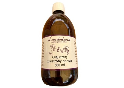 Oleje i tłuszcze dla kota, dla psa Lunderland olej 500 ml 500 g