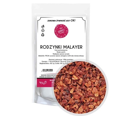 Rodzynki Malayer Sułtańskie - 1kg