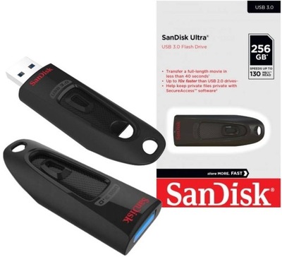 Pendrive Sandisk pamięć ULTRA 256GB 100 MB/s