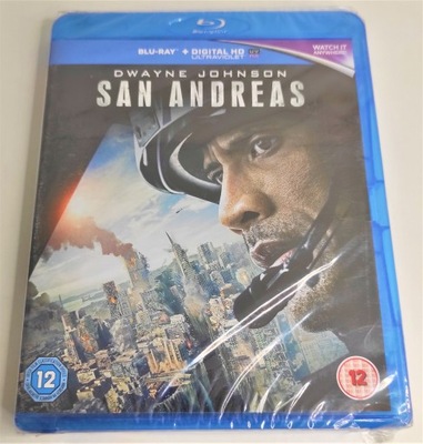 San Andreas Blu-ray NOWY