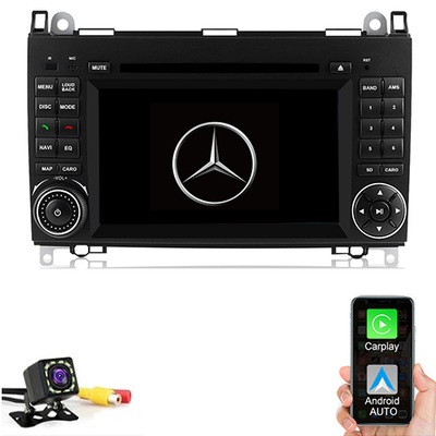 RADIO ANDROID MERCEDES GASOLINA CLASE A W169 2004-2012  