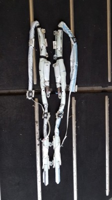 Nissan qashqai 2 j11 шторка безопасности подушка подушка безопасности l/p фото №1