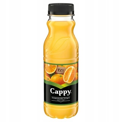 Cappy Sok pomarańczowy 100% butelka 330ml