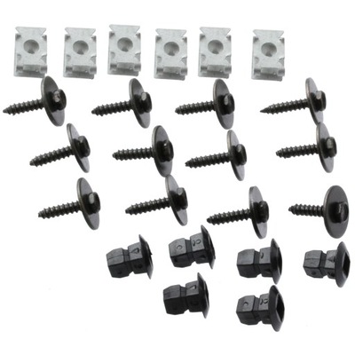 Клипсы подкрылок vw golf v vi vii plus sharan touran фото №1