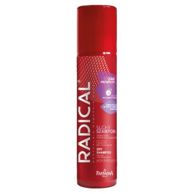 RADICAL Suchy Szampon do Włosów Tłustych 180ml