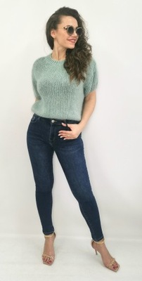 Spodnie jeansowe damskie wąskie roz. M(38)