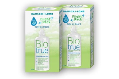 Płyn do soczewek Biotrue / Bio True 2 x 100 ml