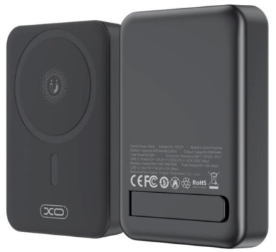 PowerBank Magnetyczny 10000 mAh Bezprzewodowe Ładowanie Power Bank