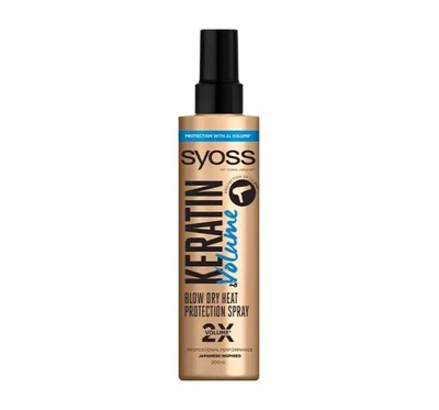 SYOSS SPRAY 200ML KERATIN VOLUME