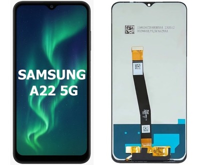 WYŚWIETLACZ DO SAMSUNG GALAXY A22 5G ORYGINAŁ / SPRAWDZONY