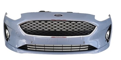 Ford fiesta mk8 бампер перед 6 x pdc freedom blue фото №1