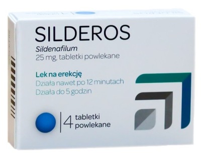 Silderos 4tabl. erekcja potencja syldenafil