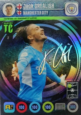 PANINI TOP CLASS RARE SIGNATURE 2 JACK GREAKISH