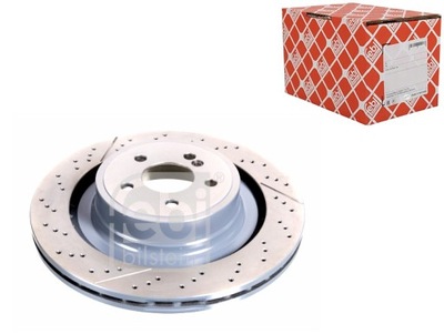 Тормозные диски тормозные 2szt. задняя mercedes c c204 cls c218 cls shooting фото №1